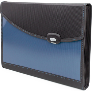 RAPESCO Trieur valisette Designer, A4+, 7 compartiments bleu