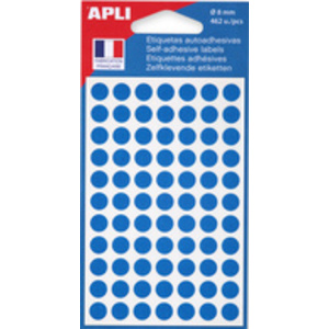 APLI Pastille de signalisation, diamètre: 15 mm, assorti  - 48970