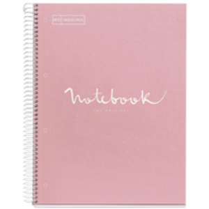 MIQUELRIUS Cahier à spirale 'Notebook EMOTIONS', A4, noir