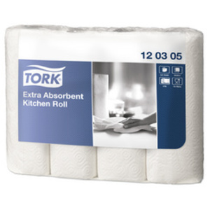 TORK Rouleau de papier essuie-tout, 2 couches, blanc  - 610003