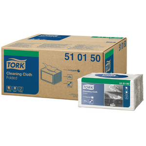 TORK Chiffons de nettoyage multi-usage, 385 X 320 mm, blanc