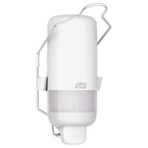 TORK Distributeur de savon liquide avec levier coude, blanc