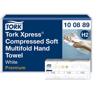 TORK Xpress Essuie-mains interfolié, 212 x 240 mm, pliage W