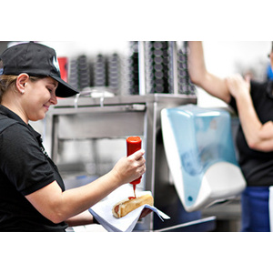 TORK Chiffon de nettoyage, longue durée, 1 couche, 410x355mm