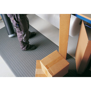 miltex Tapis industriel Yoga Meter Basic, 600 x 900 mm, gris