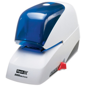 Rapid Agrafeuse électrique Supreme 5050e, blanc/noir