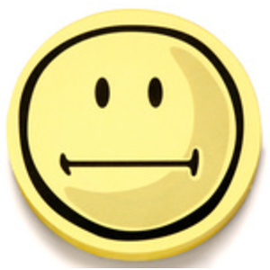 magnetoplan Symboles d'évaluation Smilies, négatif, rond