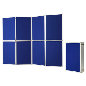 magnetoplan tableau de présentation, pliable, bleu