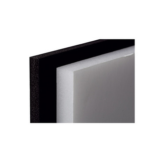transotype Carton plume Foam Boards, 700 x 1.000 mm,noir,5mm