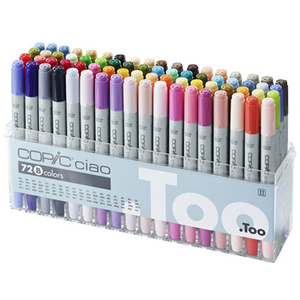 COPIC Hobbymarker ciao, set B de 72