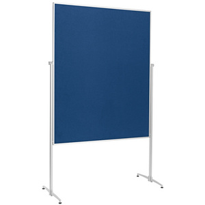 magnetoplan Tableau présentation, (L)1200 x (H)1500 mm, bleu