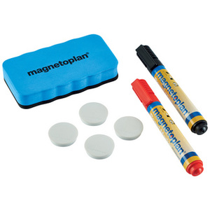 magnetoplan Kit de démarrage Whiteboard, pour tableau blanc