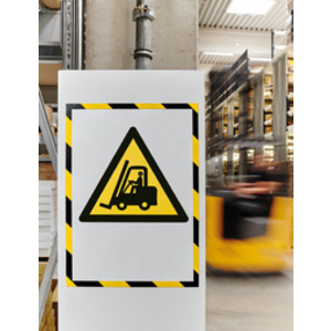 magnetoplan Cadre magnétique magnetofix SAFETY, A4