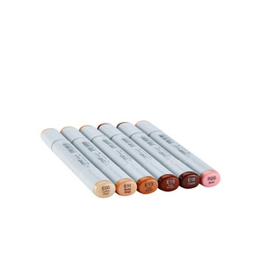 COPIC Marqueur sketch, kit de 6 'Skin tones'