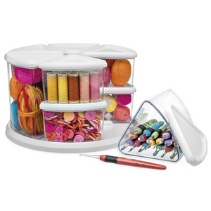 deflecto Organiseur manège, transparent / blanc