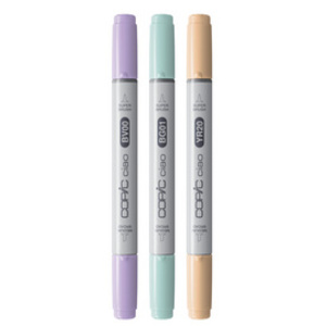 COPIC Marqueur ciao, set de 3 'Pastel Palette'