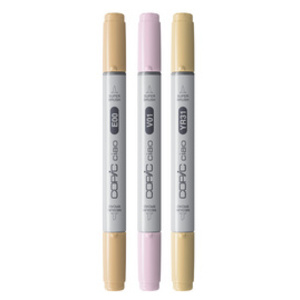 COPIC Marqueur ciao, set de 3 'Sunset Palette'