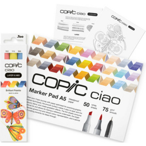 COPIC Marqueur ciao 'LAYER & MIX Starter Set', brilliant