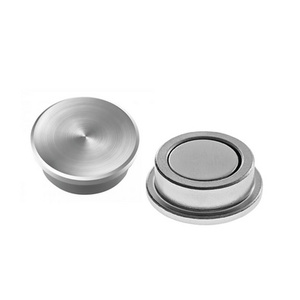 magnetoplan Aimant néodyme Discofix 'forte', 25 mm, argent
