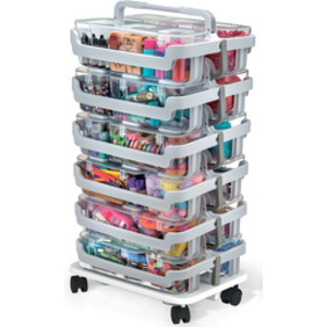 deflecto Système de rangement Caddy Organizer, blanc