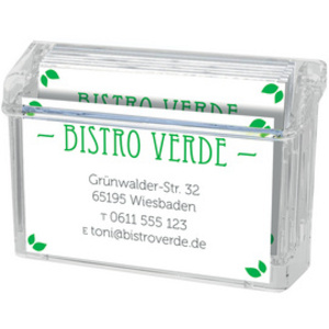 deflecto Boîte pour cartes de visite 'Grab-a-Card'