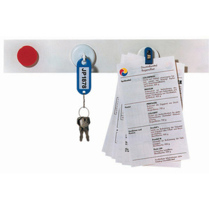 FRANKEN Barrette magnétique, (L)500 x (H)50 mm, blanc