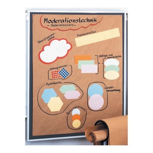 FRANKEN Papier pour chevalet, 80 g/m2, 100 feuilles, marron