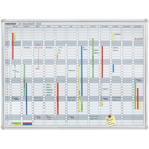 FRANKEN Tableau planning JetKalender, calendrier annuel