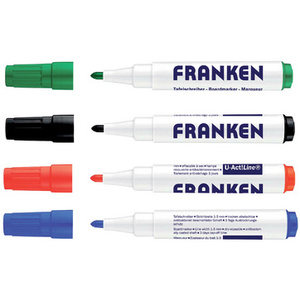 FRANKEN Marqueur pour tableau blanc U-ACT! Line, assorti