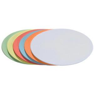 FRANKEN Carte de présentation, oval, auto-collant