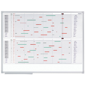 franken Tableau planning X-tra! Line, 12 mois, 1.200 x 900mm