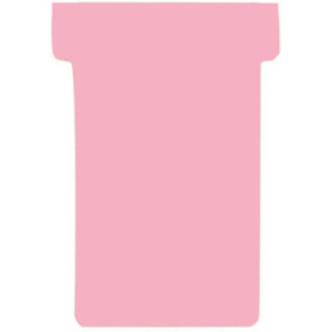 FRANKEN Fiches T, taille 2 / 48 x 84 mm, rouge