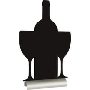 Securit Ardoise de table SILHOUETTE 'Vin'