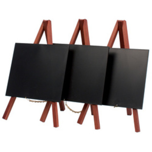 Securit Ardoise de table MINI avec trépied, noir