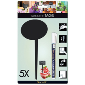 Securit Pancarte décorative TAG 'Rectangle'