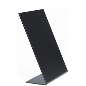 Securit Ardoise de table L-SHAPE, A5, noir