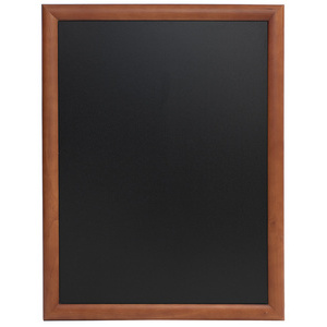 Securit Ardoise murale UNIVERSAL, avec cadre en bois, marron