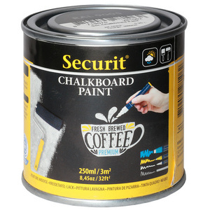 Securit Peinture pour tableau ardoise PAINT, 250 ml, noir
