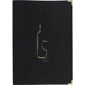 Securit Insert double face pour protège-menus, A4