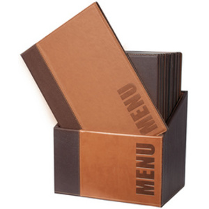 Securit Insert double face pour protège-menus, A4