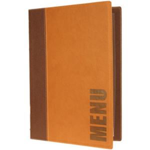 Securit Protège-menus TRENDY, A4, bordeaux