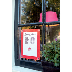 Securit Porte-affiches, A3, noir