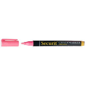 Securit Feutre-craie ORIGINAL SMALL, rouge