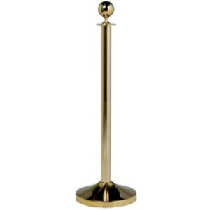 Securit Corde pour poteau d'accueil CLASSIC, blanc / or