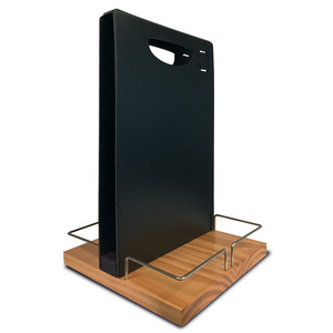 Securit Ardoise de table TABLE CADDY, avec tableau