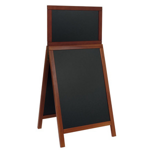 Securit Panneau trottoir DELUXE Top Board, couleur acajou