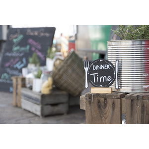 Securit Ardoise de table SILHOUETTE MINI 'MIX-3