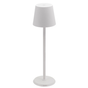 Securit Lampe de table à LED sans fil FELINE, blanc