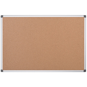 Bi-Office Tableau en liège 'Maya', 600 x 450 mm, cadre alu