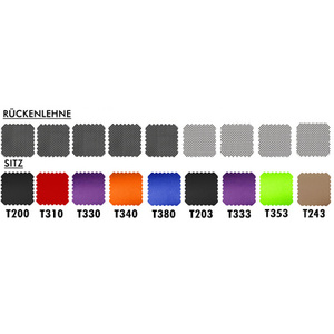 Topstar Accoudoirs modèle type 'T2', noir